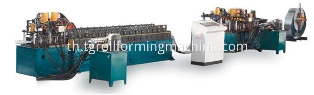 Curtain Damper Blade Roll Forming Machine